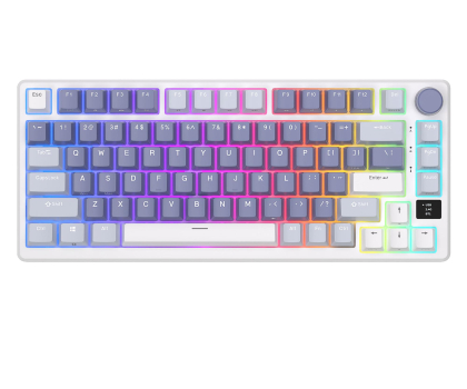Klawiatura Royal Kludge RK-M75 Ocean Blue Brown switch
